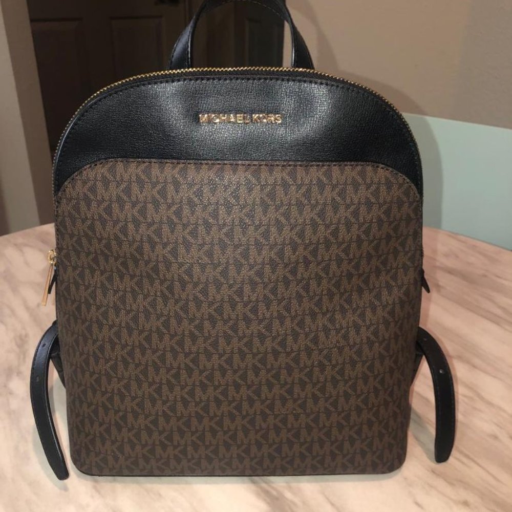 Michael Kors Large   Leather Backpack